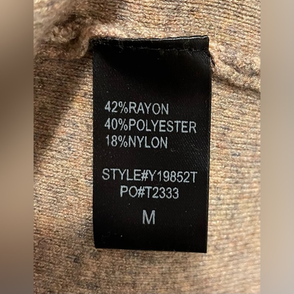 Tuckernuck POMANDER PLACE Dress NWT Hazelwood Vivianne Beige Sweater M - Picture 15 of 16